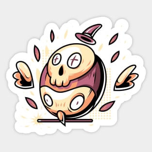 Wizard Owl Sticker